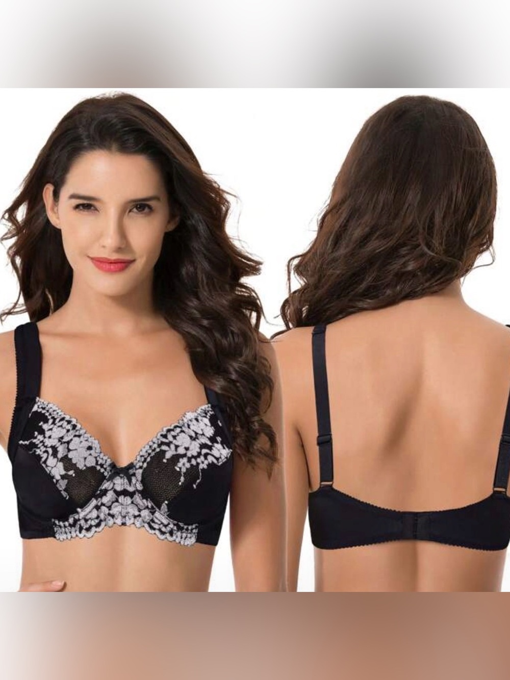 Curve muse Bra Unlined Unpadded 38D Lace